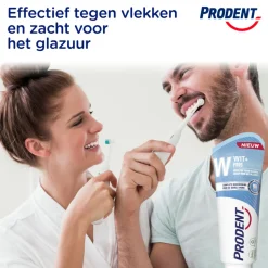 12x Prodent Tandpasta Wit + Fris 75 ml