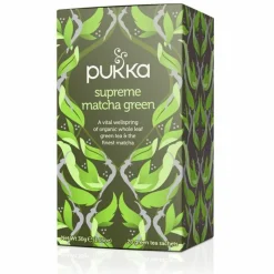 3x Pukka Thee Supreme Matcha Green 20 stuks