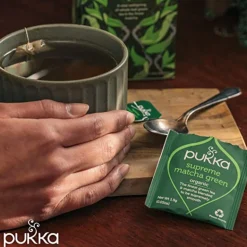 3x Pukka Thee Supreme Matcha Green 20 stuks