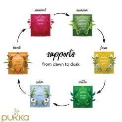 3x Pukka Thee Workday Wellness 90zk