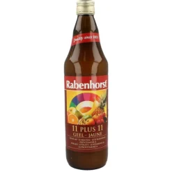 3x Rabenhorst Multivruchtensap 11+11 750 ml