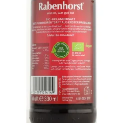 3x Rabenhorst Vlierbes 100% 330 ml