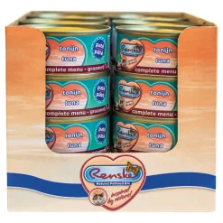 24x Renske Paté Kattenvoer Nat Tonijn 70 gr