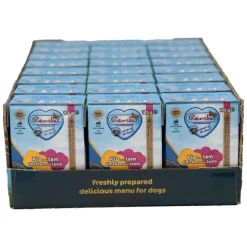 24x Renske Vers Puppy Tetra Hondenvoer Nat Kip met Lam 185 gr