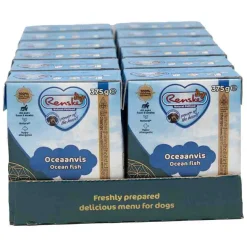 12x Renske Vers Tetra Hondenvoer Nat Oceaanvis 375 gr