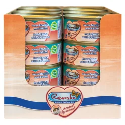 24x Renske Vezel Kattenvoer Nat Tonijn - Zalm 70 gr