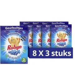 8x Robijn Geurbuiltjes Intense 3 stuks