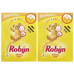 2x Robijn Geurbuiltjes Zwitsal 3 stuks