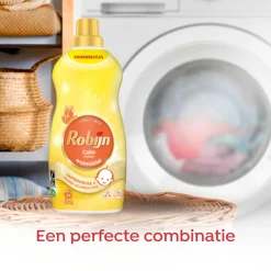 2x Robijn Klein & Krachtig Wasmiddel Zwitsalgeur 34 Wasbeurten 1,19 liter