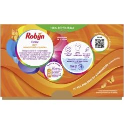 4x Robijn Wascapsules 3-in-1 Color 15 stuks