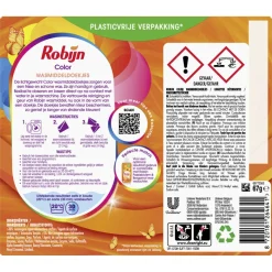 10x Robijn Wasmiddeldoekjes Color 16 stuks