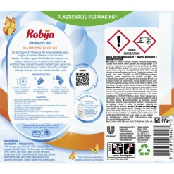 10x Robijn Wasmiddeldoekjes Stralend Wit 16 stuks