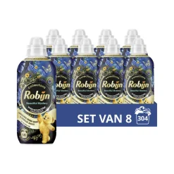 8x Robijn Wasverzachter Beautiful Mystery 38 Wasbeurten 765 ml