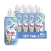 8x Robijn Wasverzachter Morgenfris 33 Wasbeurten 825 ml