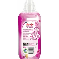 8x Robijn Wasverzachter Pink Sensation 33 Wasbeurten 825 ml