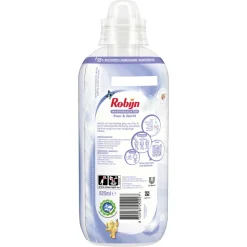 8x Robijn Wasverzachter Puur & Zacht 33 Wasbeurten 825 ml