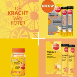 2x Roter Immuun Vitamine C & D 30 tabletten