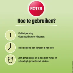 2x Roter Vitamine C 1000 mg Lime- Lychee 15 bruistabletten