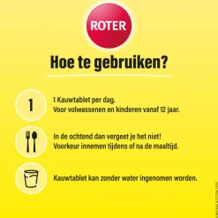 2x Roter Vitamine C 1000 mg Sterk Citroen 50 kauwtabletten