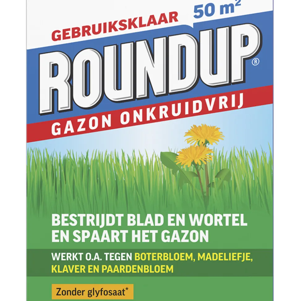 2x Roundup Gazon Onkruidvrij 1 kg