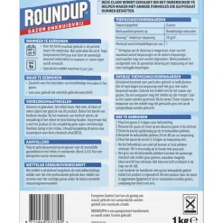 2x Roundup Gazon Onkruidvrij 1 kg