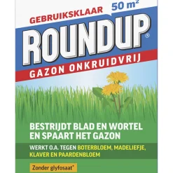 6x Roundup Gazon Onkruidvrij 1 kg