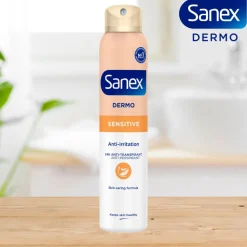 6x Sanex Deodorant Spray Dermo Sensitive 200 ml