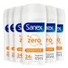 6x Sanex Deodorant Stick Dermo Sensitive 65 ml