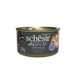12x Schesir After Dark Bouillon Kip & Eend 80 gr