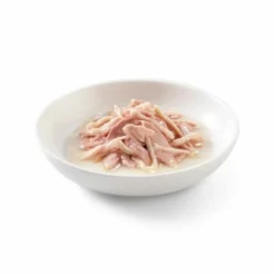 12x Schesir Complete & Balanced Kattenvoer Tonijn en Kip in Boullion 85 gr