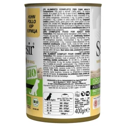6x Schesir Hondenvoer Bio Kip 400 gr