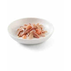 12x Schesir Kattenvoer Tonijn - Garnaal in Gelei 85 gr