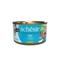 12x Schesir Kattenvoer Tonijn in Gelei 85 gr
