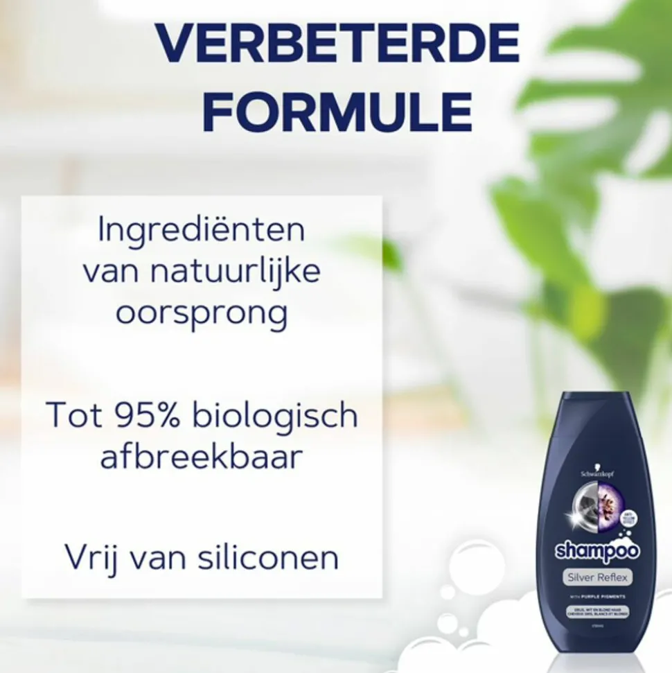 6x Schwarzkopf Silver Reflex Shampoo 250 ml