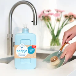 8x Seepje Afwasmiddel Spetterende Eucalyptus 500 ml