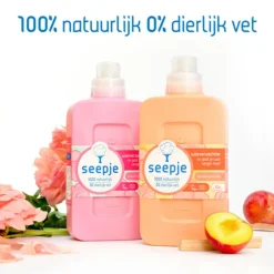 6x Seepje Wasverzachter Pioenroos en Cederhout 30 Wasbeurten 750 ml