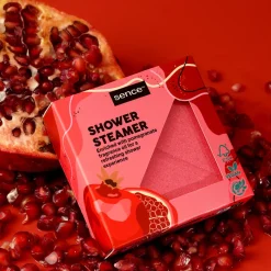 6x Sence Collection Shower Steamer Pomegranate Planet Love 150 gr