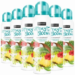 6x Sence Deodorant Tropical Joy & Coconut 150 ml