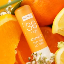 4x Sence Lippenbalsem Vitamine C met SPF 30