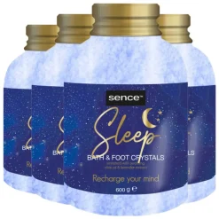 4x Sence Of Wellness Badkristallen Sleep 600 gr