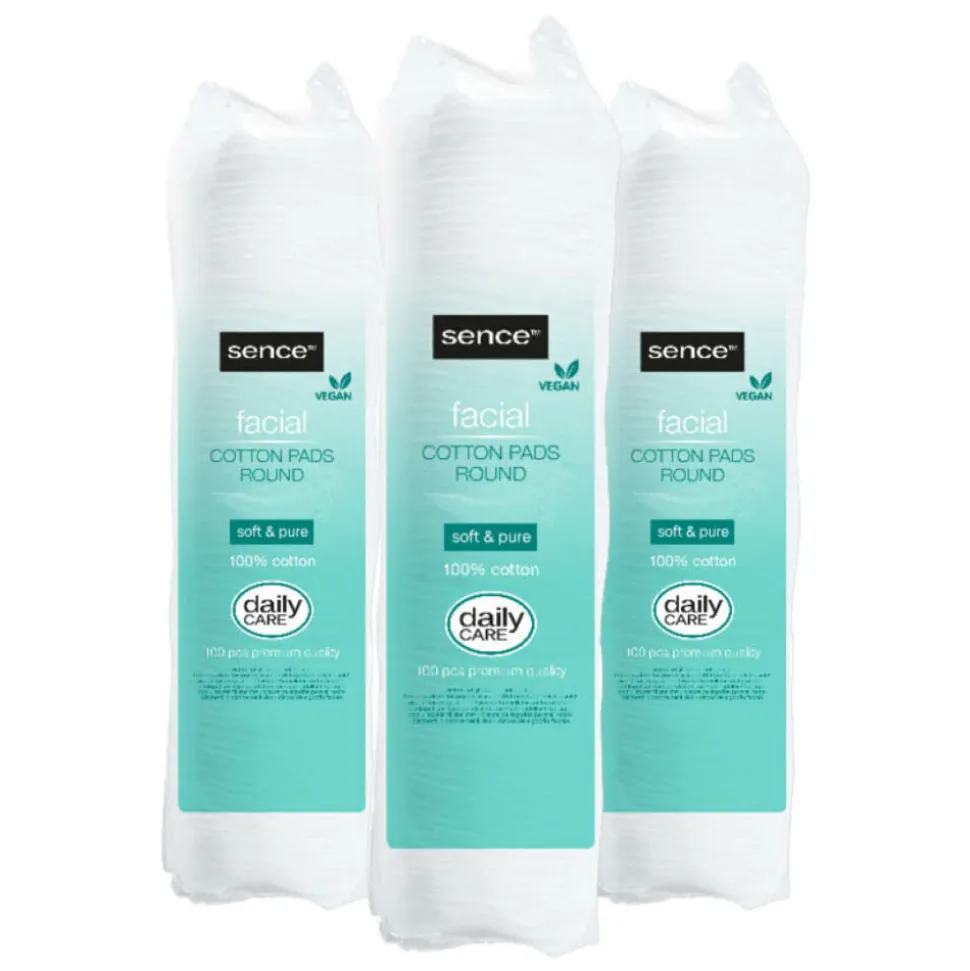 3x Sence Wattenschijfjes Rond 100 stuks