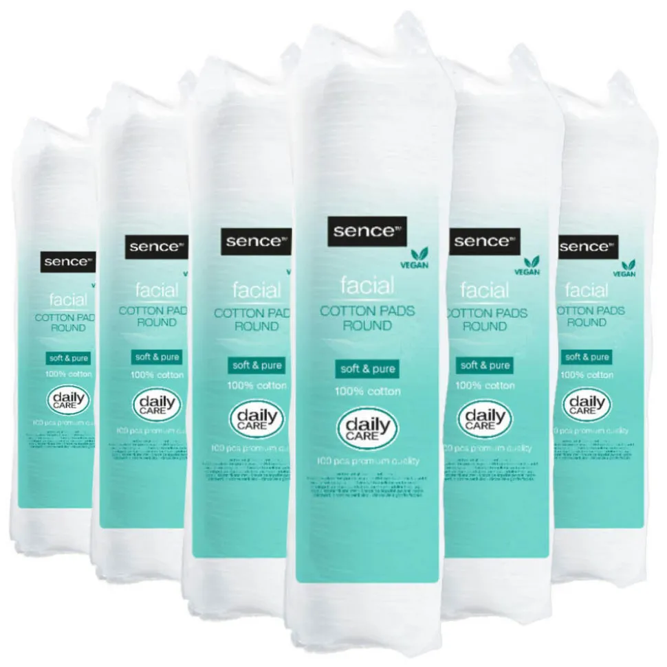 6x Sence Wattenschijfjes Rond 100 stuks