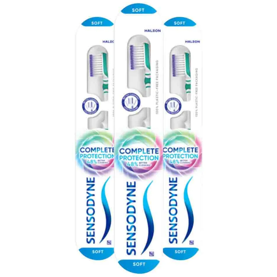 3x Sensodyne Tandenborstel Complete Care Soft