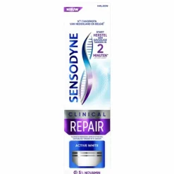 6x Sensodyne Tandpasta Clinical Repair Active White 75 ml
