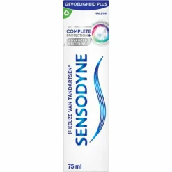 6x Sensodyne Tandpasta Complete Protection+ Advanced Whitening 75 ml