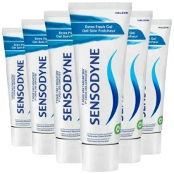 6x Sensodyne Tandpasta Extra Fresh Gel 75 ml