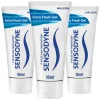 3x Sensodyne Tandpasta Extra Fresh Mini Extra Fresh Mini 15 ml