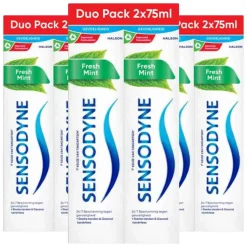 3x Sensodyne Tandpasta Fresh Mint Duo 2 stuks