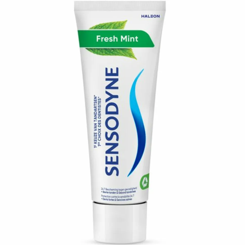 3x Sensodyne Tandpasta Fresh Mint 75 ml