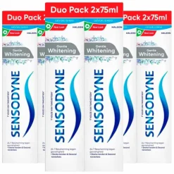 3x Sensodyne Tandpasta Gentle Whitening Duo 2 x 75 ml